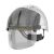 EVO VISTA SHIELD VENTED WHITE/SMOKE HELMET - WHEEL RATCHET  - CLEAR VISOR